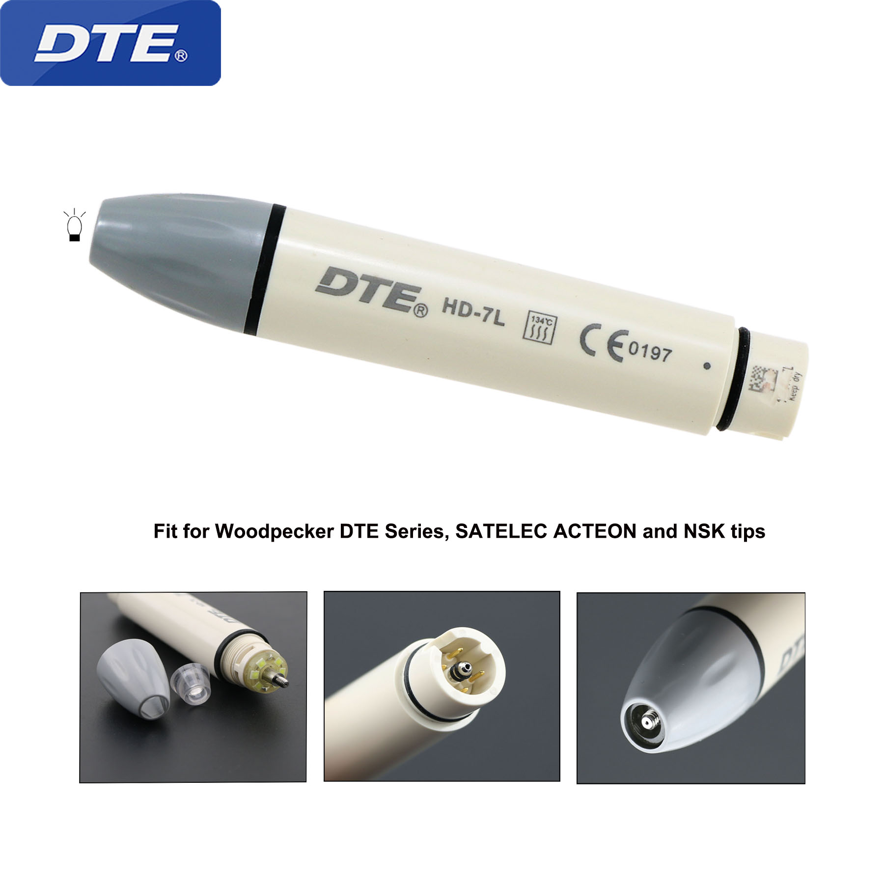 Teeth Whitening Led - Woodpecker DTE Dental Ultrasonic Piezo Scaler