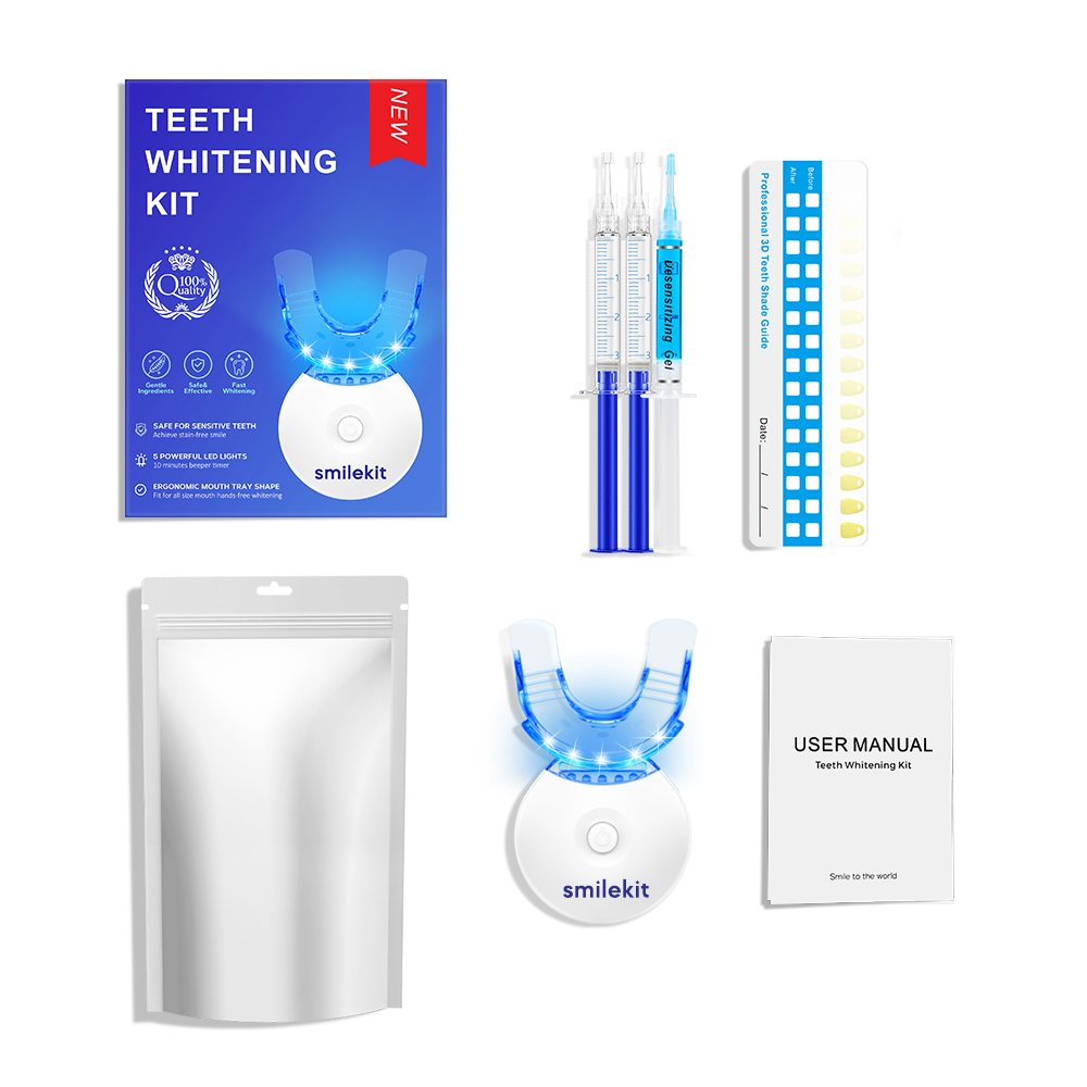 Teeth Whitening Kit - 5X LED L - Teeth Whitening And Stain Removal review and price
