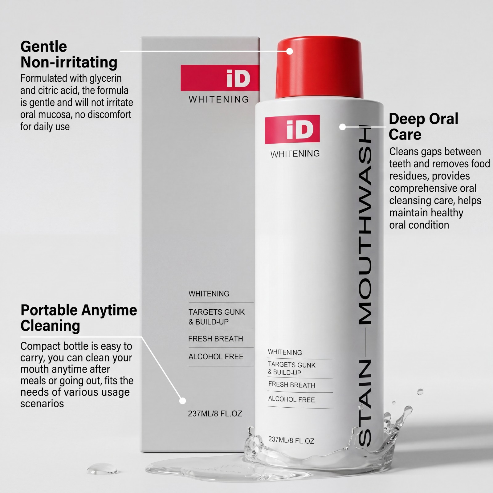 New 2026 Whitening Mouthwash A - Teeth Whitening And Stain Removal review and price
