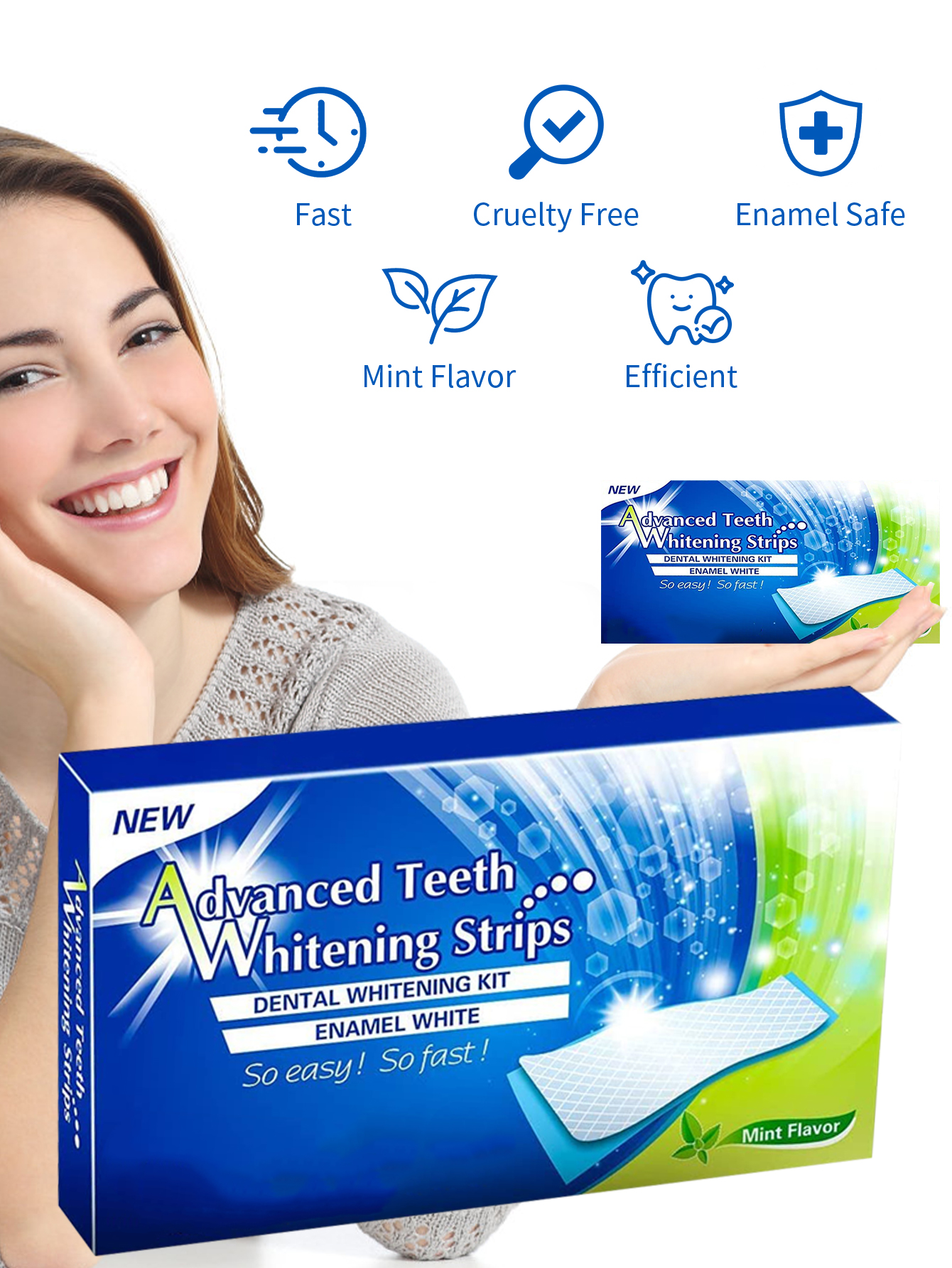 Advanced Teeth Whitening Strip - Teeth Whitening Instant review and price