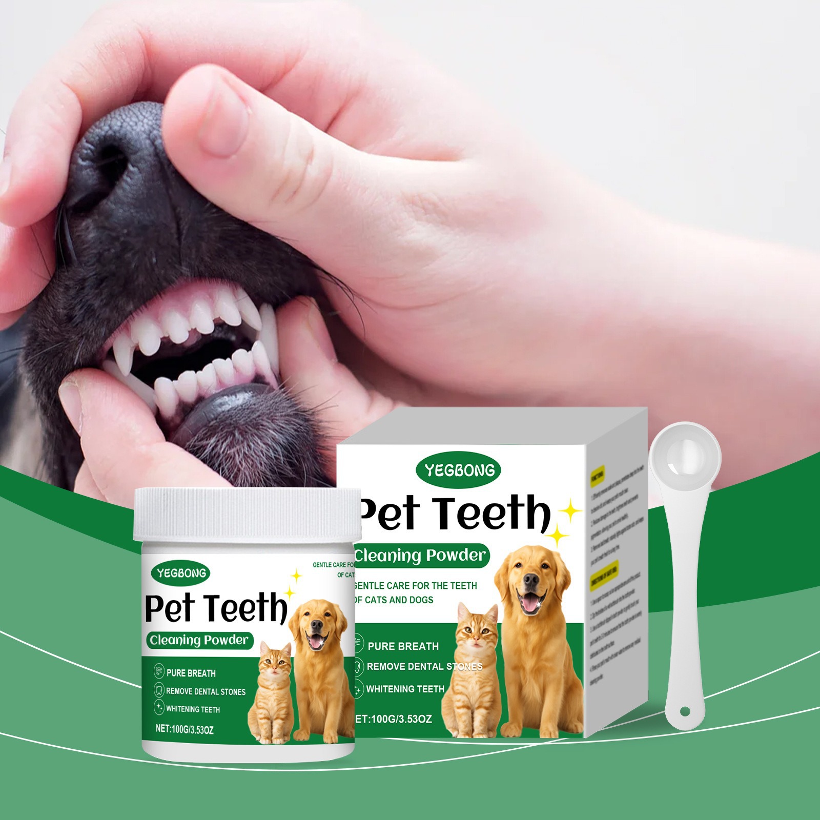 Pet Teeth Cleaning Powder Redu - Teeth Whitening Instant review and price