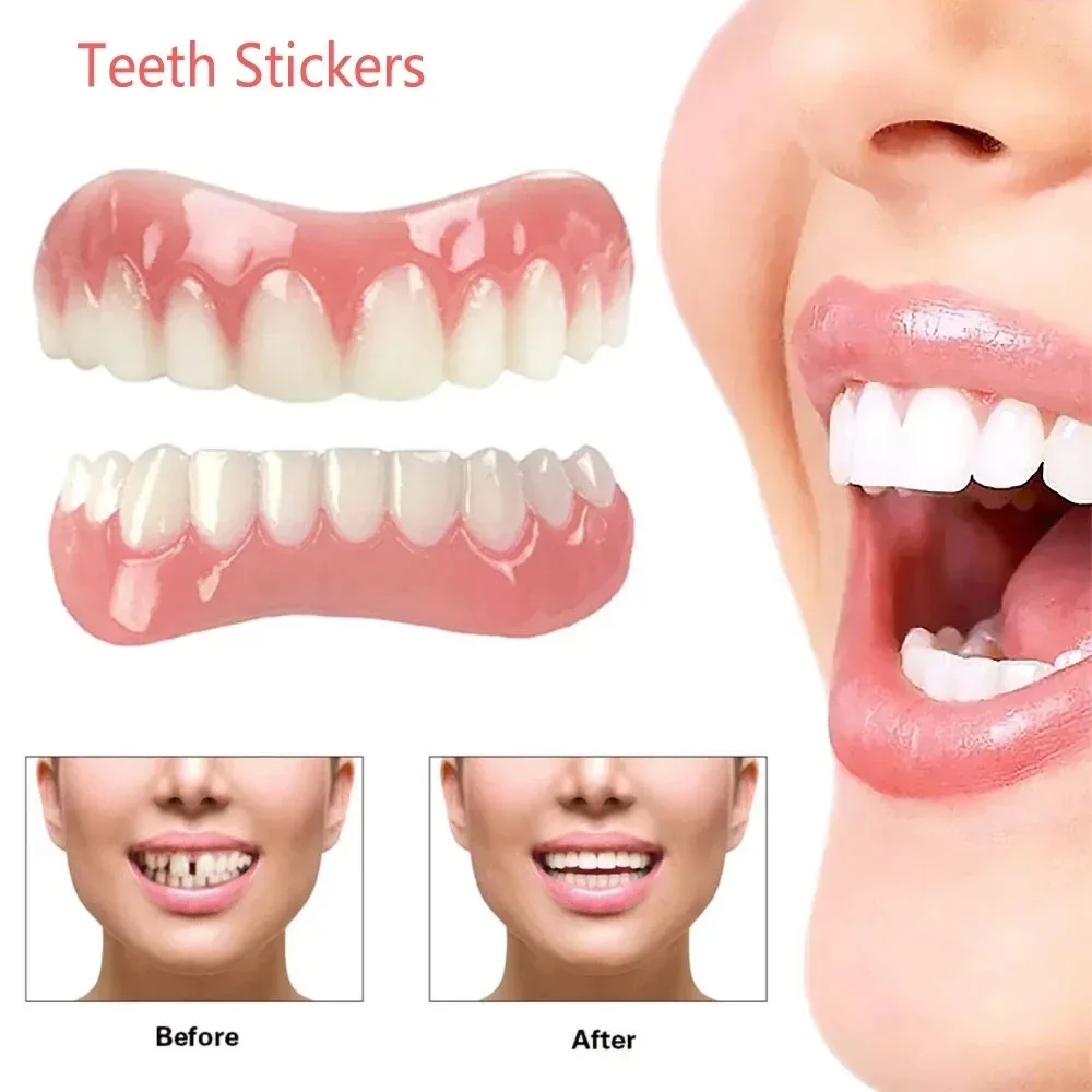 AG---4 Sets Silicone Fake Teet - Teeth Whitening Instant review and price