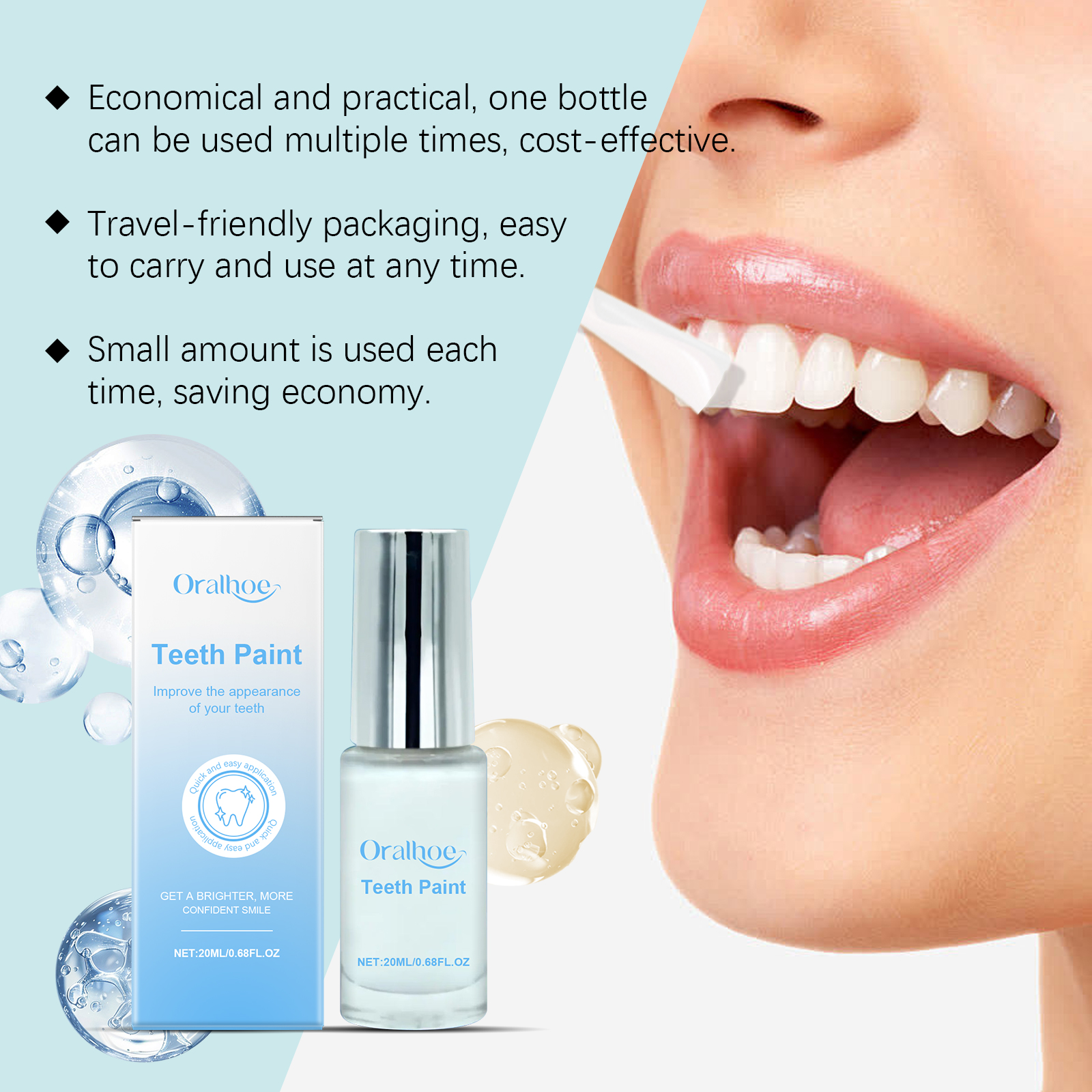 20ml Teeth Whitening Paint - I - Teeth Whitening Instant review and price