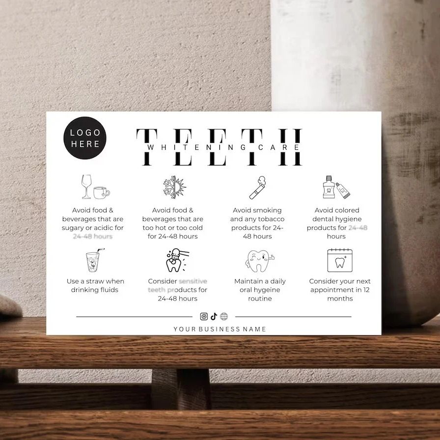 Custom Teeth Whitening Afterca - Teeth Whitening After Care review and price
