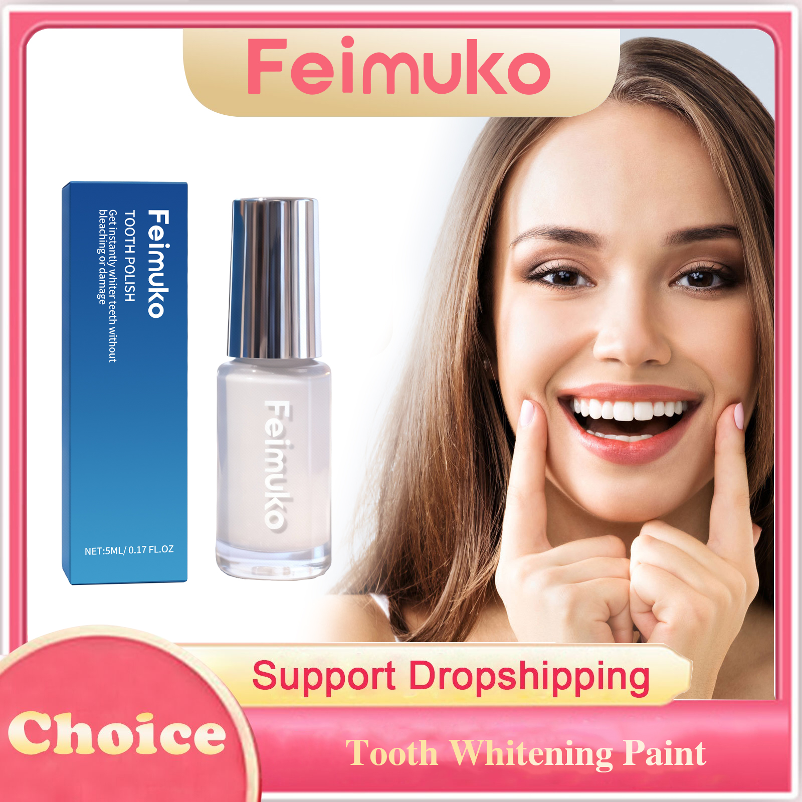 5ml Tooth Whitening Paint Remo - Teeth Whitening Instant review and price