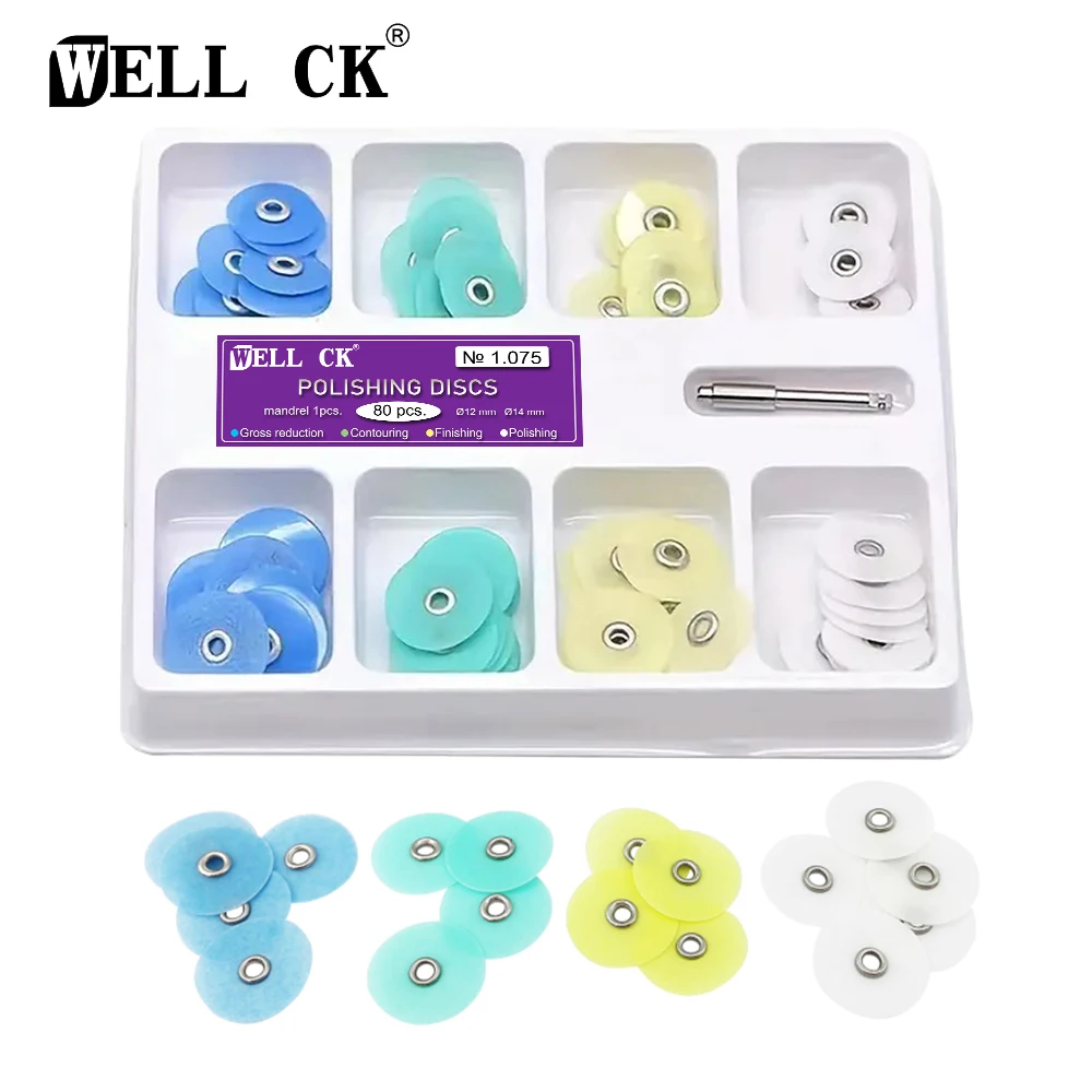 WELLCK Dental Polishing Discs  - Teeth Whitening Professional review and price